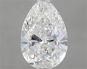 Picture of Natural Diamond 1.00 Carats, Pear with  Cut, G Color, SI1 Clarity and Certified by GIA