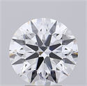 Lab Grown Diamond 3.82 Carats, Round with Ideal Cut, F Color, IF Clarity and Certified by IGI