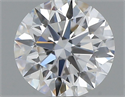 Diamante Natural 0.40 quilates, Redondo , Color E, claridad VVS1 y certificado GIA