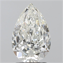 Diamante Natural 2.01 quilates, De pera , Color H, claridad SI2 y certificado GIA