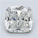 Natural Diamond 2.00 Carats, Cushion with  Cut, G Color, SI2 Clarity and Certified by GIA