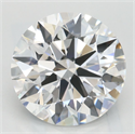 Lab Grown Diamond 3.37 Carats, Round with Excellent Cut, D Color, VVS1 Clarity and Certified by GIA