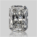 Natural Diamond 0.71 Carats, Radiant with  Cut, E Color, VS1 Clarity and Certified by GIA