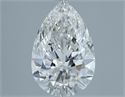 Natural Diamond 2.51 Carats, Pear with  Cut, H Color, VS2 Clarity and Certified by GIA