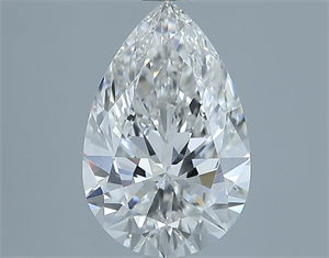 Picture of Natural Diamond 2.51 Carats, Pear with  Cut, H Color, VS2 Clarity and Certified by GIA