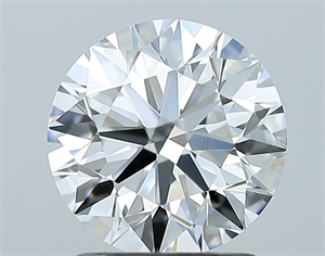 Foto Diamante Natural 1.71 quilates, Redondo , Color G, claridad VS1 y certificado GIA de