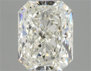 Picture of Natural Diamond 1.01 Carats, Radiant with  Cut, J Color, VS1 Clarity and Certified by GIA