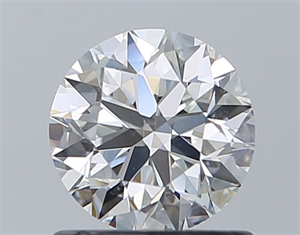 Picture of Natural Diamond 0.90 Carats, Round with Excellent Cut, F Color, SI1 Clarity and Certified by GIA