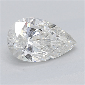 Picture of Natural Diamond 1.00 Carats, Pear with  Cut, G Color, SI2 Clarity and Certified by GIA
