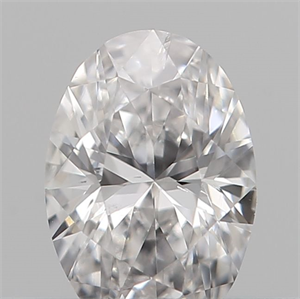 Foto Diamante Natural 0.18 quilates, Ovalado , Color F, claridad SI1 y certificado IGI de