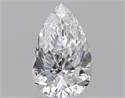 Natural Diamond 1.01 Carats, Pear with  Cut, D Color, SI2 Clarity and Certified by GIA