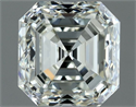 Natural Diamond 1.01 Carats, Asscher with  Cut, J Color, VVS2 Clarity and Certified by IGI
