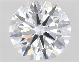 Picture of Lab Grown Diamond 1.10 Carats, Round with Excellent Cut, D Color, VVS2 Clarity and Certified by IGI