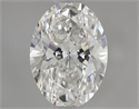 Diamante Natural 0.70 quilates, Ovalado , Color H, claridad SI2 y certificado GIA