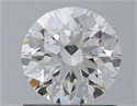 Diamante Natural 0.90 quilates, Redondo , Color I, claridad VVS2 y certificado GIA