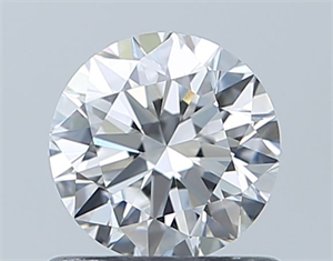 Picture of Natural Diamond 0.70 Carats, Round with Excellent Cut, F Color, VVS2 Clarity and Certified by GIA