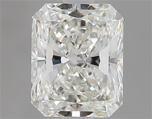 Picture of Natural Diamond 1.07 Carats, Radiant with  Cut, I Color, VS1 Clarity and Certified by GIA