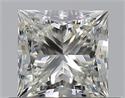 Diamante Natural 0.61 quilates, Princesa , Color J, claridad VS1 y certificado GIA