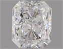 Natural Diamond 0.70 Carats, Radiant with  Cut, E Color, SI2 Clarity and Certified by GIA