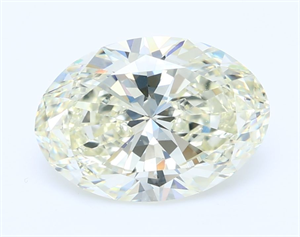 Picture of Natural Diamond 2.23 Carats, Oval with  Cut, N Color, VVS2 Clarity and Certified by GIA