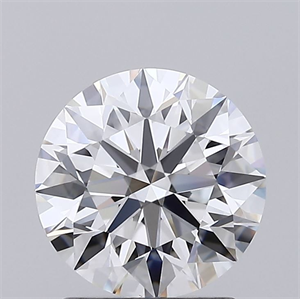 Picture of Lab Grown Diamond 1.52 Carats, Round with Ideal Cut, D Color, VS1 Clarity and Certified by IGI