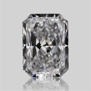 Picture of Natural Diamond 0.70 Carats, Radiant with  Cut, E Color, VVS1 Clarity and Certified by GIA