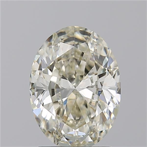 Picture of Natural Diamond 2.01 Carats, Oval with  Cut, K Color, VS2 Clarity and Certified by GIA