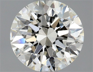 Picture of Natural Diamond 1.00 Carats, Round with Excellent Cut, I Color, SI2 Clarity and Certified by GIA