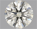 Diamante Natural 1.06 quilates, Redondo , Color K, claridad VVS1 y certificado IGI