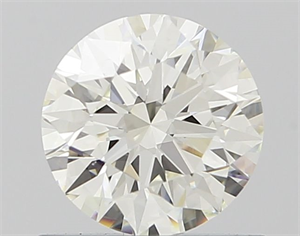 Picture of Natural Diamond 0.70 Carats, Round with Excellent Cut, H Color, VVS2 Clarity and Certified by IGI