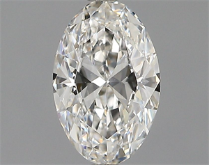 Picture of Natural Diamond 0.53 Carats, Oval with  Cut, F Color, VS2 Clarity and Certified by GIA