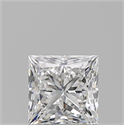 Natural Diamond 1.01 Carats, Princess with  Cut, E Color, VVS2 Clarity and Certified by GIA