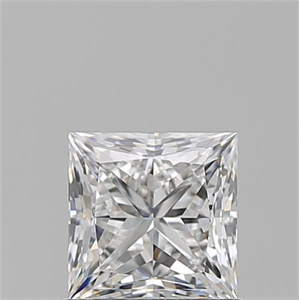 Picture of Natural Diamond 1.01 Carats, Princess with  Cut, E Color, VVS2 Clarity and Certified by GIA