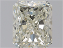 Natural Diamond 1.50 Carats, Radiant with  Cut, L Color, SI2 Clarity and Certified by GIA