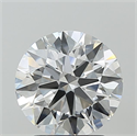Del inventario de diamantes de laboratorio, 2.54 quilates, Redondo , Color F, claridad VVS2 y certificado IGI