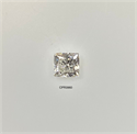 Natural Diamond 0.49 Carats, Princess with  Cut, I Color, VVS2 Clarity and Certified by GIA