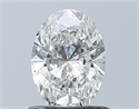 Diamante Natural 0.70 quilates, Ovalado , Color G, claridad SI1 y certificado GIA