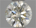 Diamante Natural 0.40 quilates, Redondo , Color J, claridad VVS2 y certificado IGI