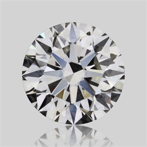 Picture of Natural Diamond 0.42 Carats, Round with Excellent Cut, H Color, VVS2 Clarity and Certified by GIA