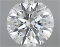 Natural Diamond 0.50 Carats, Round with Very Good Cut, E Color, SI1 Clarity and Certified by GIA