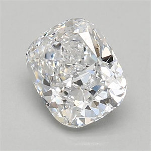 Picture of Lab Grown Diamond 0.99 Carats, Cushion with  Cut, D Color, VVS1 Clarity and Certified by IGI