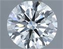 Diamante Natural 0.74 quilates, Redondo , Color H, claridad SI1 y certificado IGI