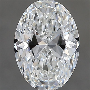 Picture of Natural Diamond 1.20 Carats, Oval with  Cut, G Color, VS1 Clarity and Certified by GIA
