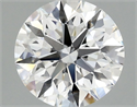 Lab Grown Diamond 2.52 Carats, Round with Excellent Cut, E Color, VVS2 Clarity and Certified by IGI