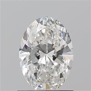 Picture of Natural Diamond 1.03 Carats, Oval with  Cut, G Color, VS2 Clarity and Certified by GIA