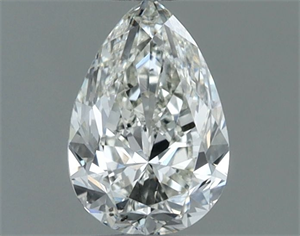 Foto Diamante Natural 0.50 quilates, De pera , Color J, claridad SI1 y certificado GIA de