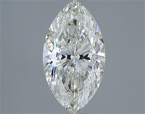Picture of Natural Diamond 2.02 Carats, Marquise with  Cut, I Color, SI2 Clarity and Certified by IGI