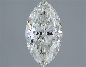 Picture of Natural Diamond 2.02 Carats, Marquise with  Cut, I Color, SI2 Clarity and Certified by IGI