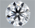 Diamante Natural 0.81 quilates, Redondo , Color E, claridad VS1 y certificado GIA