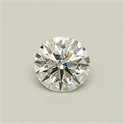 Natural Diamond 0.42 Carats, Round with Excellent Cut, F Color, VS1 Clarity and Certified by GIA